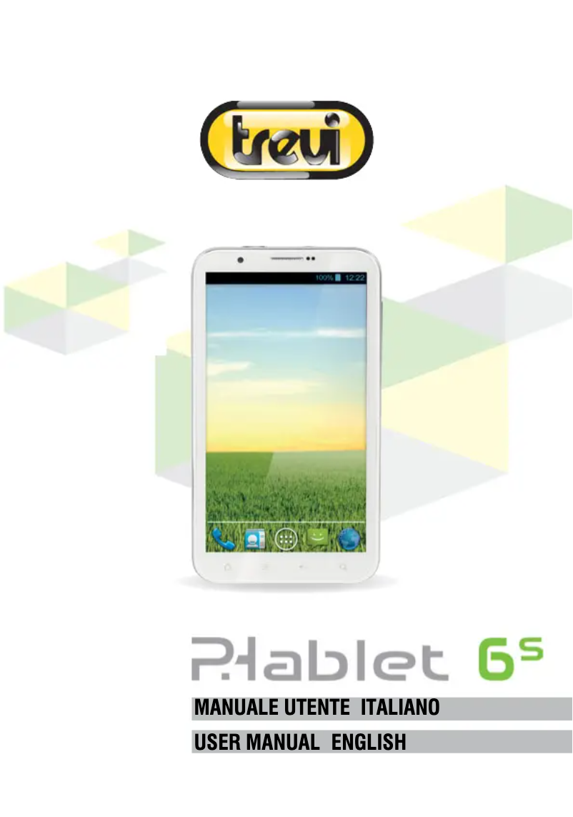 Image de la première page du manuel de l'appareil TAB Phablet 6 S