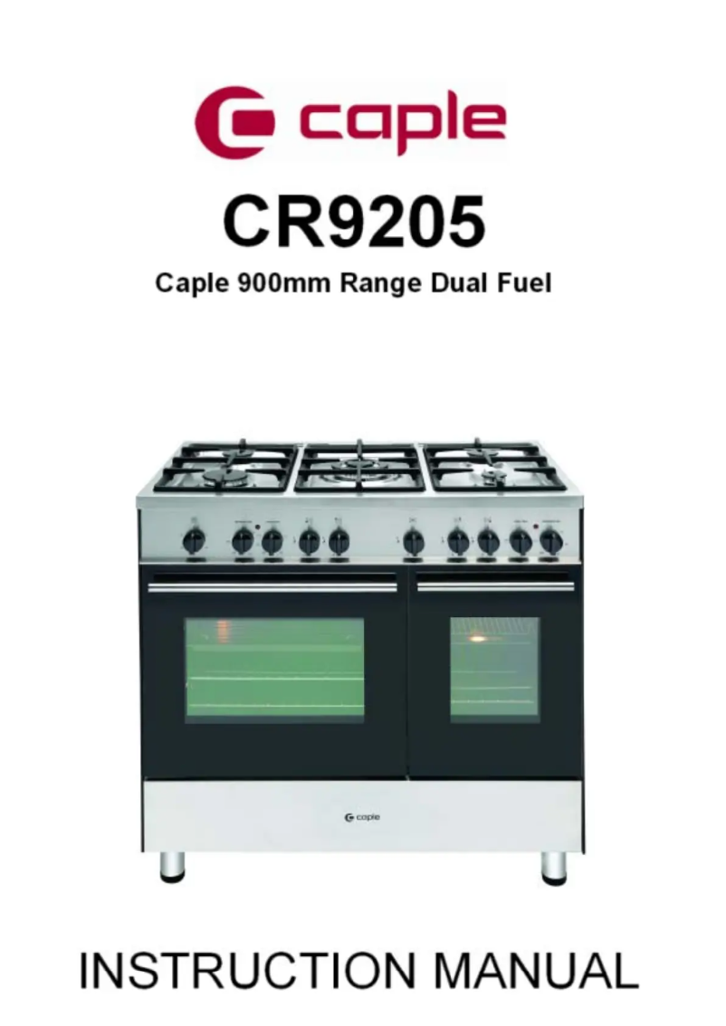 Page n°1 - Manuel utilisateur Caple CR9208