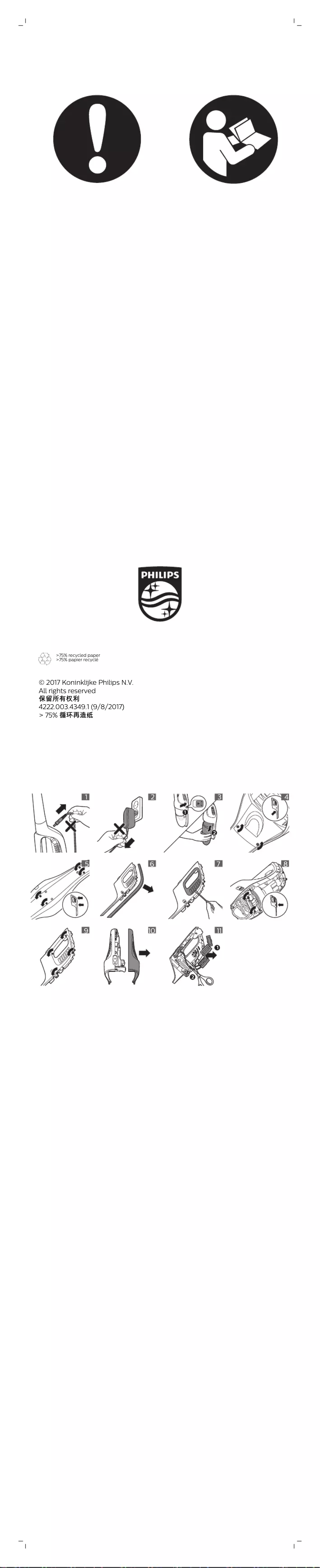 Page 1 of the manual Brochure Philips PowerPro Duo FC6162