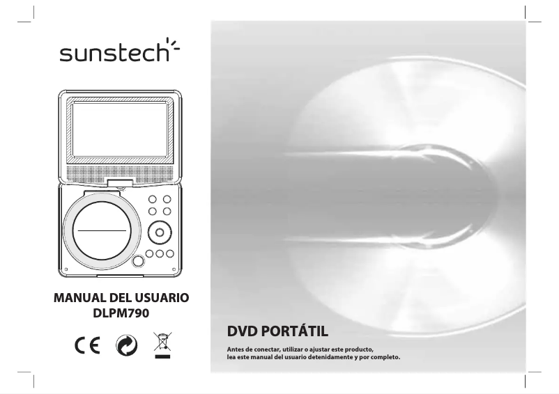 Página 1 del manual Manual de usuario Sunstech DLPM790