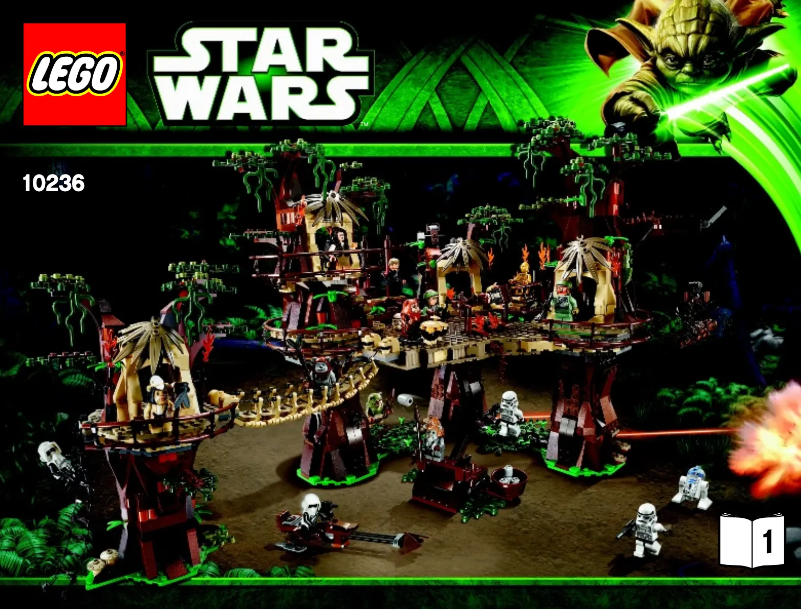 Page 1 de la notice Manuel utilisateur Lego Star Wars 10236