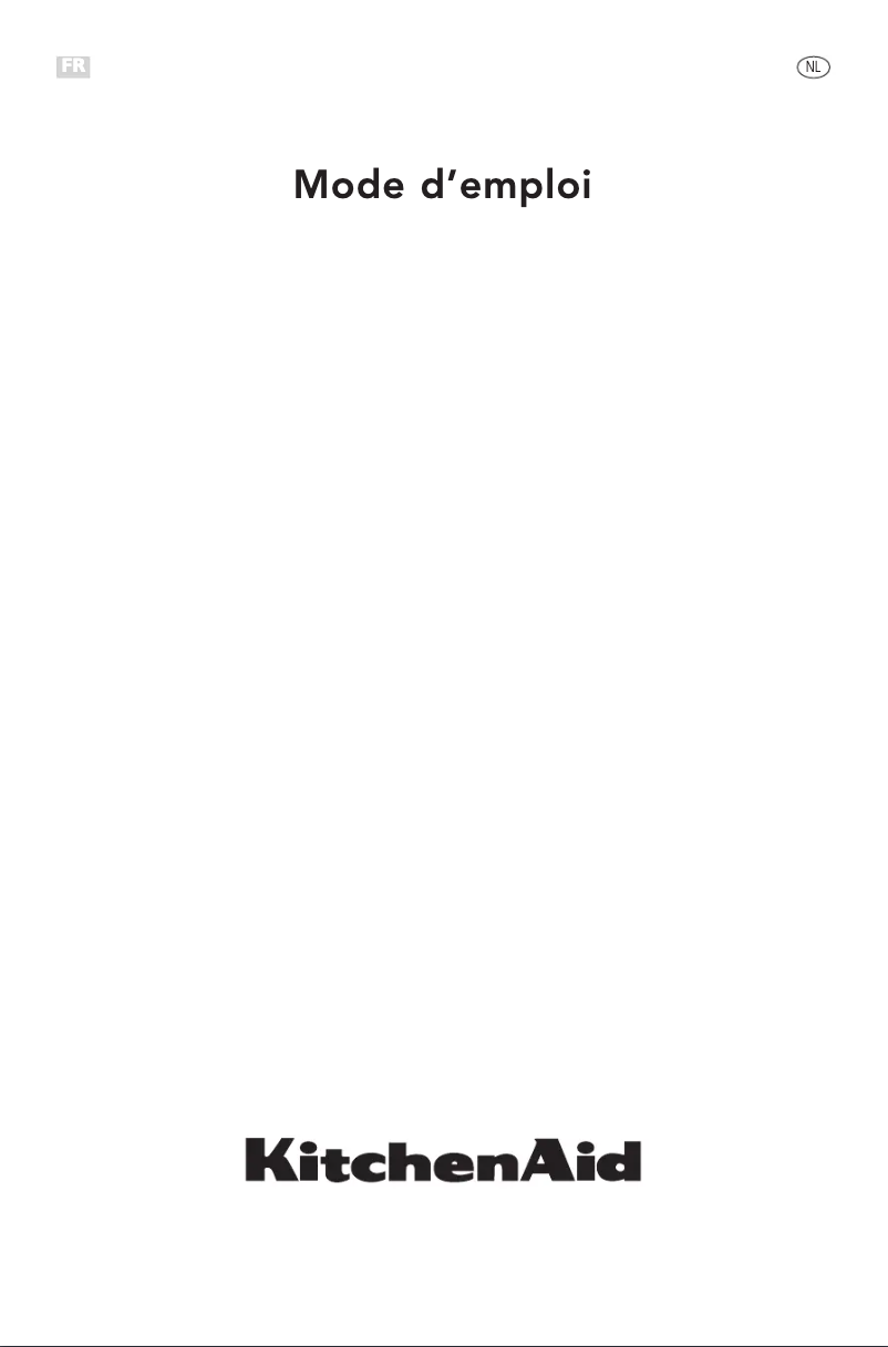 Page 1 de la notice Manuel utilisateur KitchenAid KHMD4 60510
