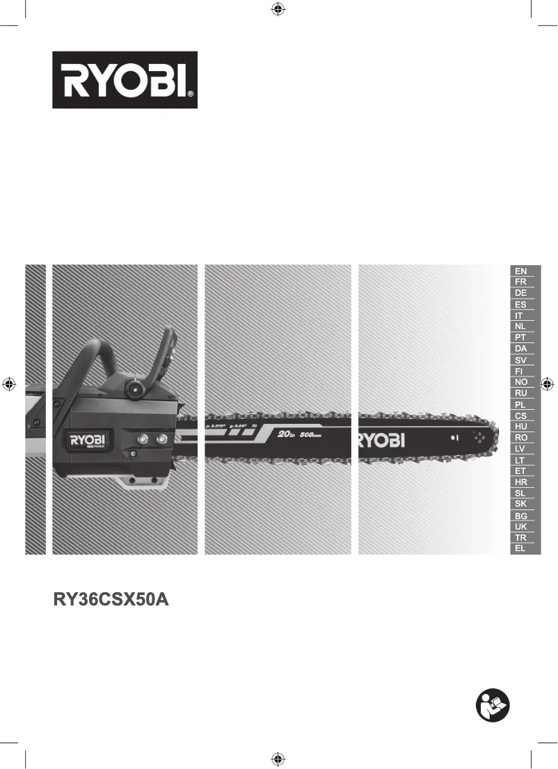 Page 1 de la notice Manuel utilisateur RYOBI Max Power RY36CSX50A