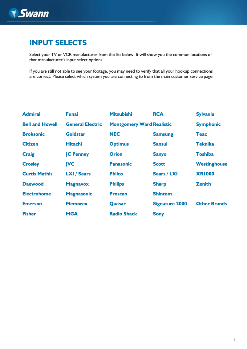 Page n°1 - Manuel utilisateur Swann BlackKnight