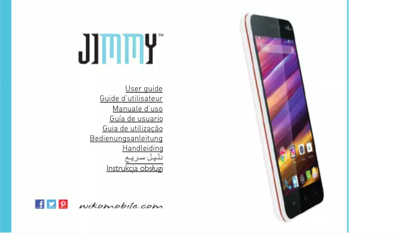 Page n°1 - Manuel utilisateur Wiko Jimmy