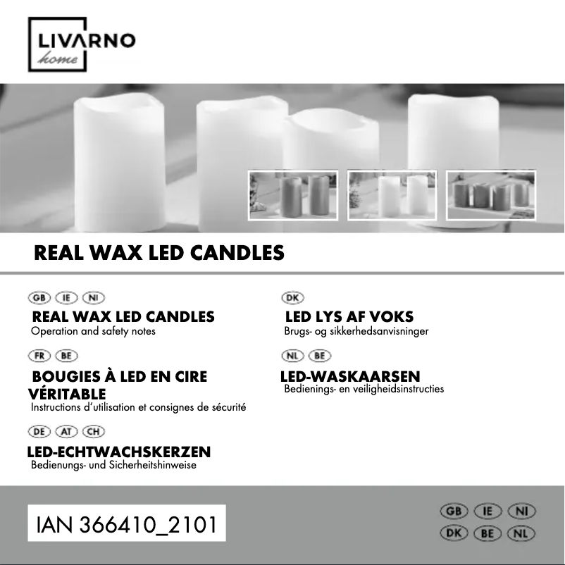 Image de la première page du manuel de l'appareil IAN 366410