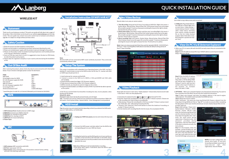 Image de la première page du manuel de l'appareil ICS-0404-0020