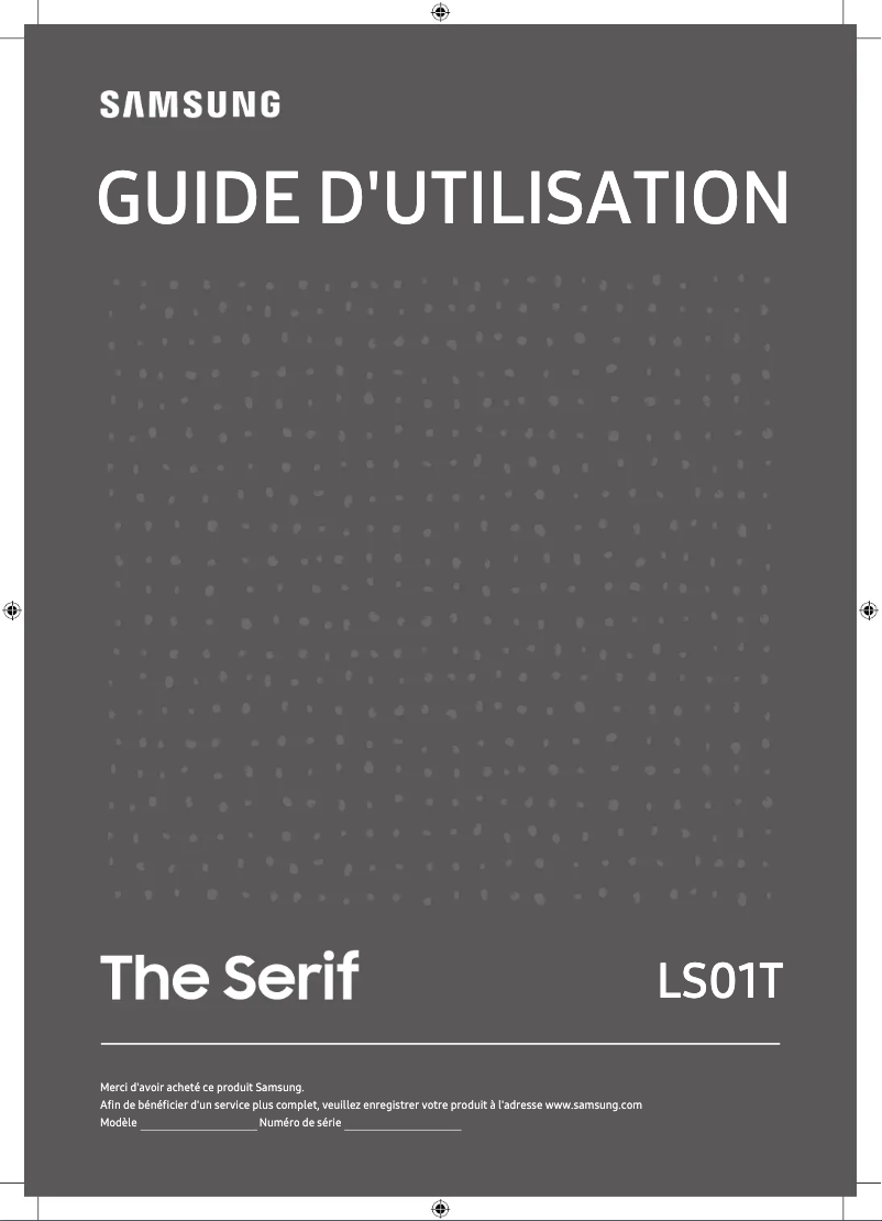 Image de la première page du manuel de l'appareil QA55LS01TAK