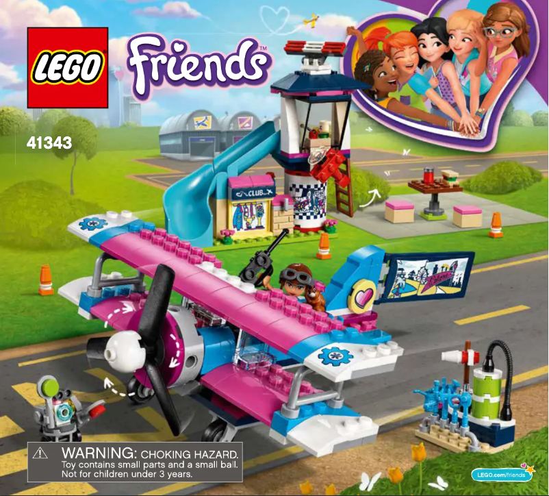 Página 1 del manual Manual de usuario Lego Friends 41343