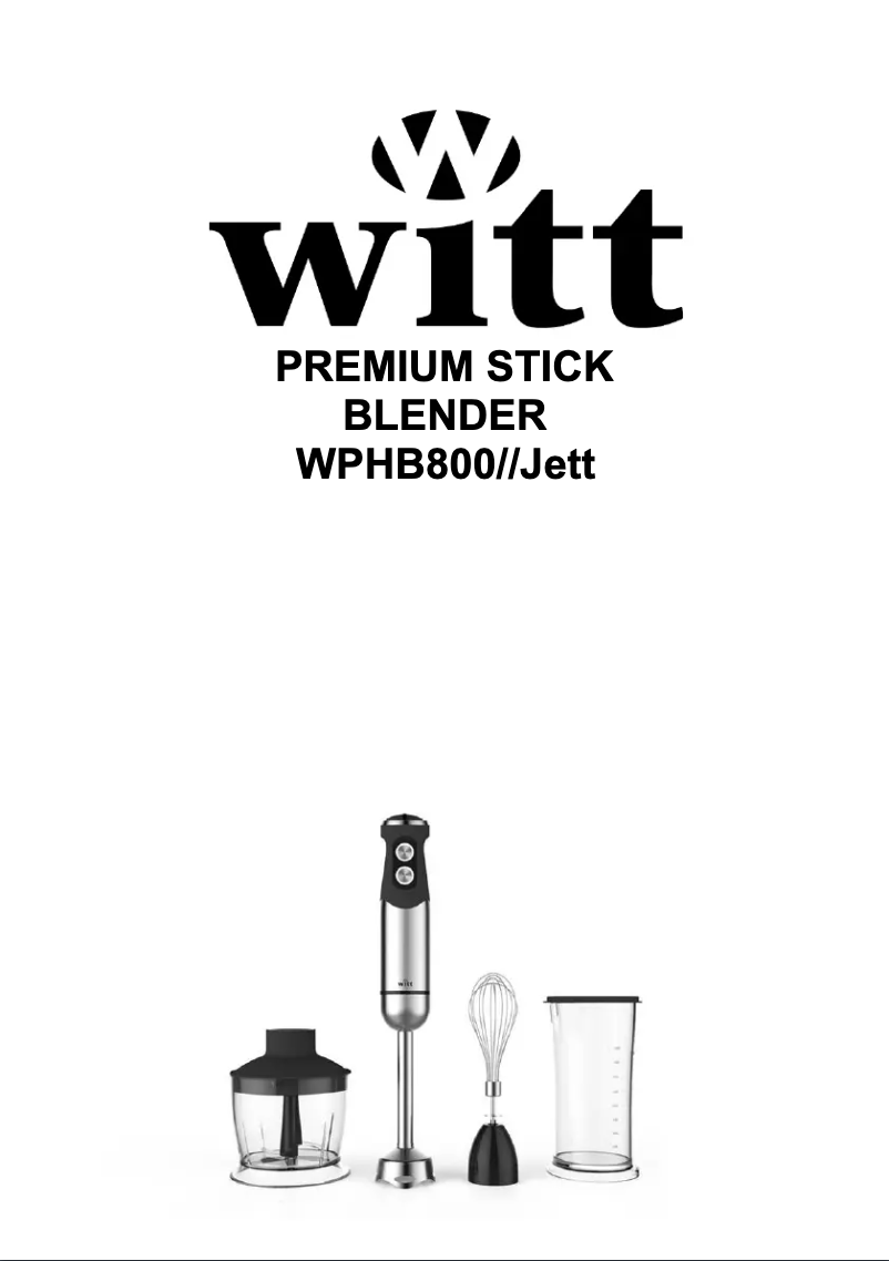 Image de la première page du manuel de l'appareil WPSB1000B