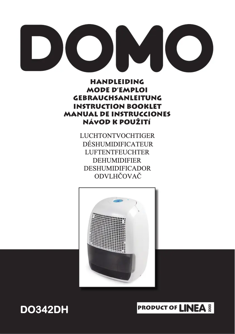 Image de la première page du manuel de l'appareil DO342DH