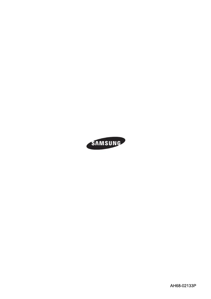 Page 1 de la notice Manuel utilisateur Samsung HT-BD2EX