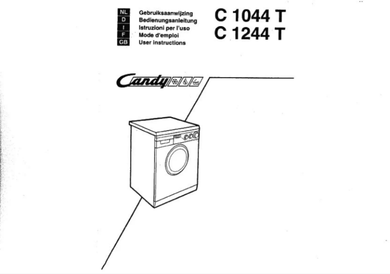 Image de la première page du manuel de l'appareil C 1244 XT