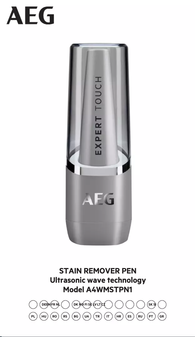 Image de la première page du manuel de l'appareil A4WMSTPN1