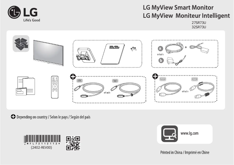 Página 1 del manual Manual de usuario LG MyView 27SR73U
