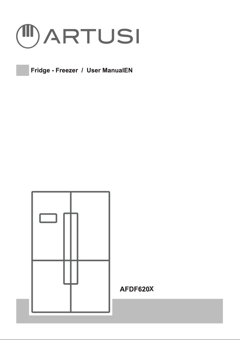Page 1 de la notice Manuel utilisateur Artusi AFDF620