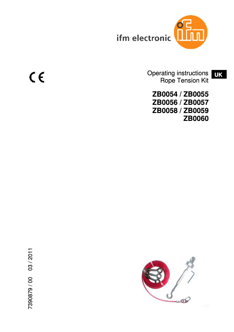 Image de la première page du manuel de l'appareil ZB0054
