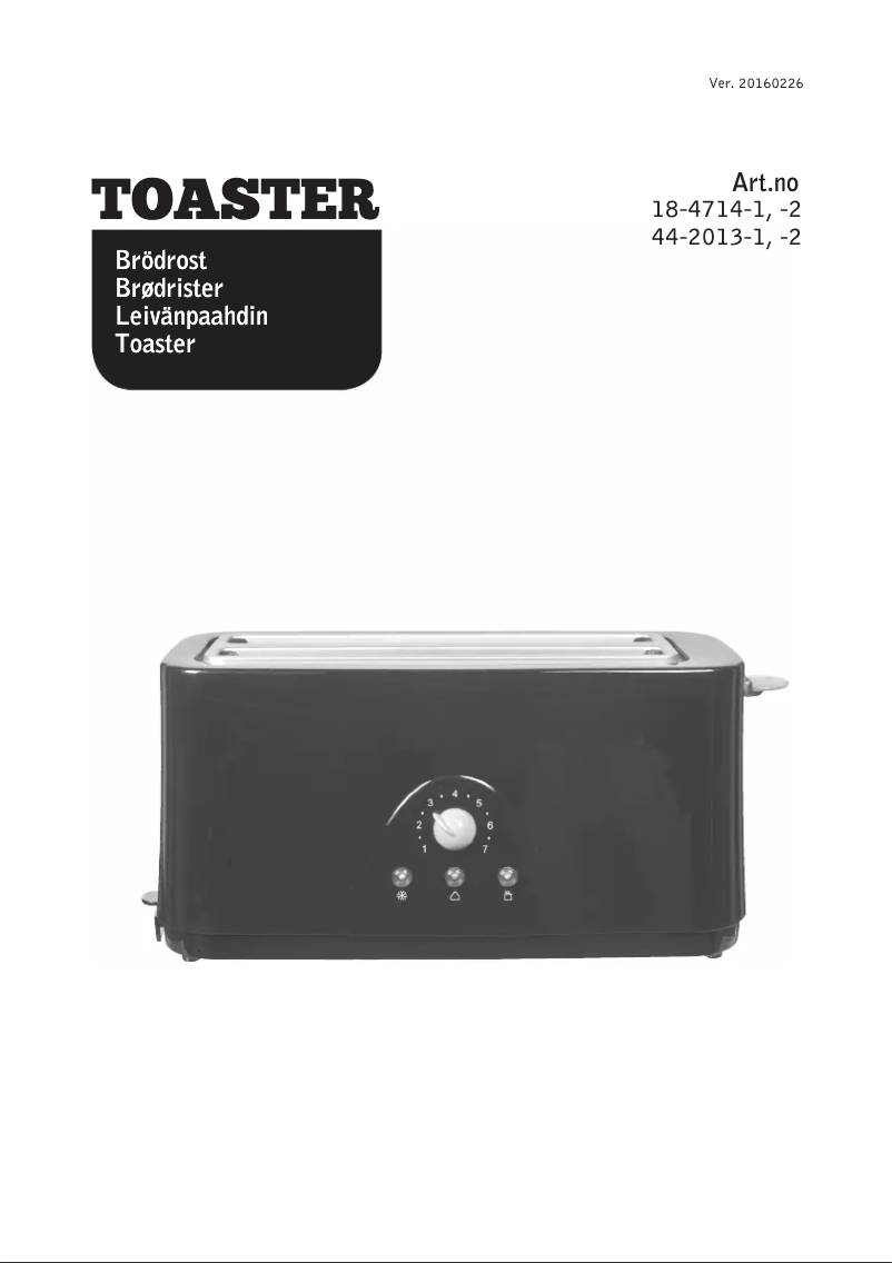 Image de la première page du manuel de l'appareil T346BD