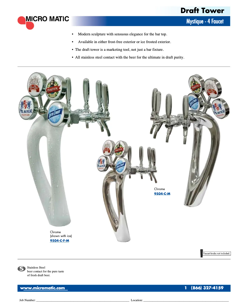 Page 1 de la notice Manuel utilisateur Micro Matic 9504-F