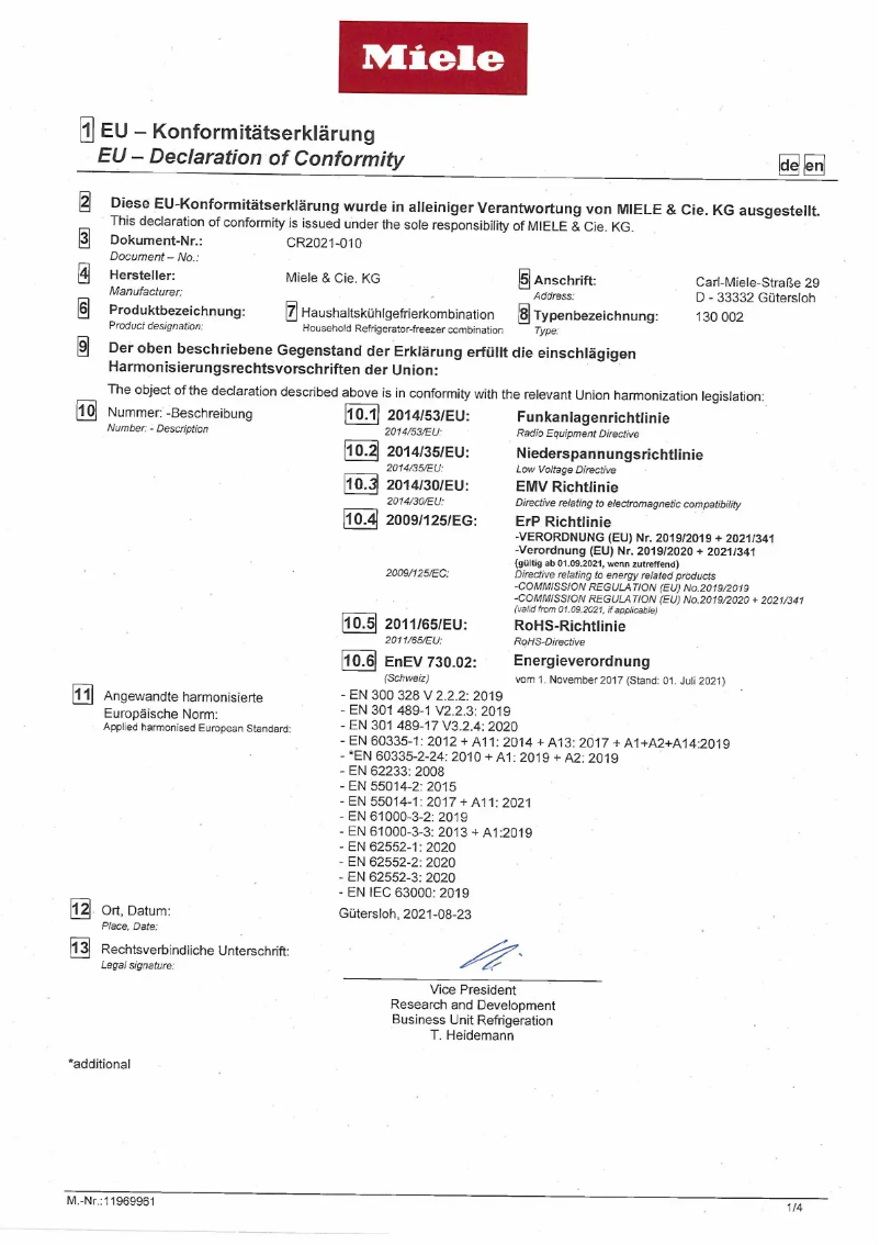 Image de la première page du manuel de l'appareil KFN 7733 F