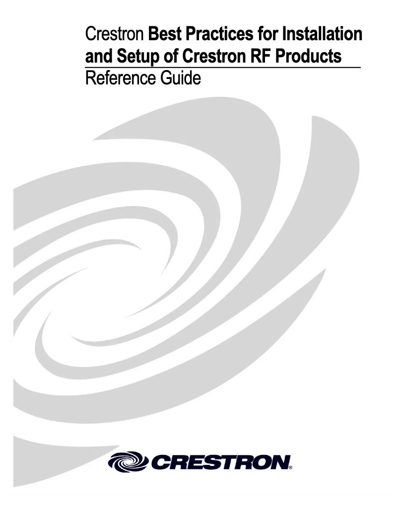 Image de la première page du manuel de l'appareil CEN-WAP-ABG-POE-PWE