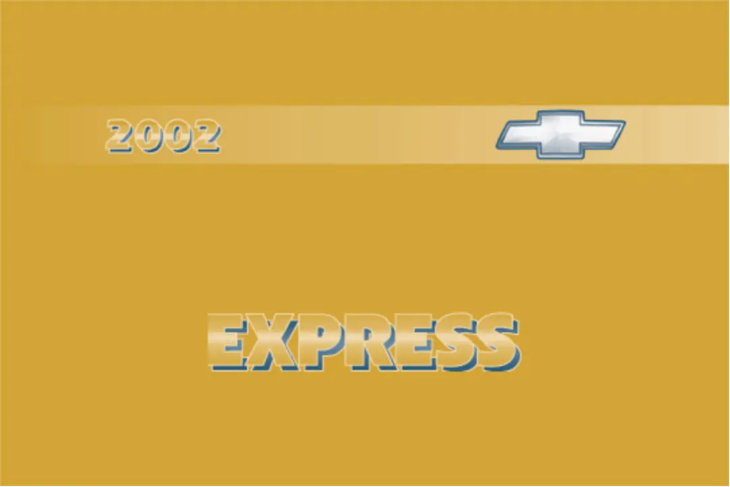 Image de la première page du manuel de l'appareil Express (2000)