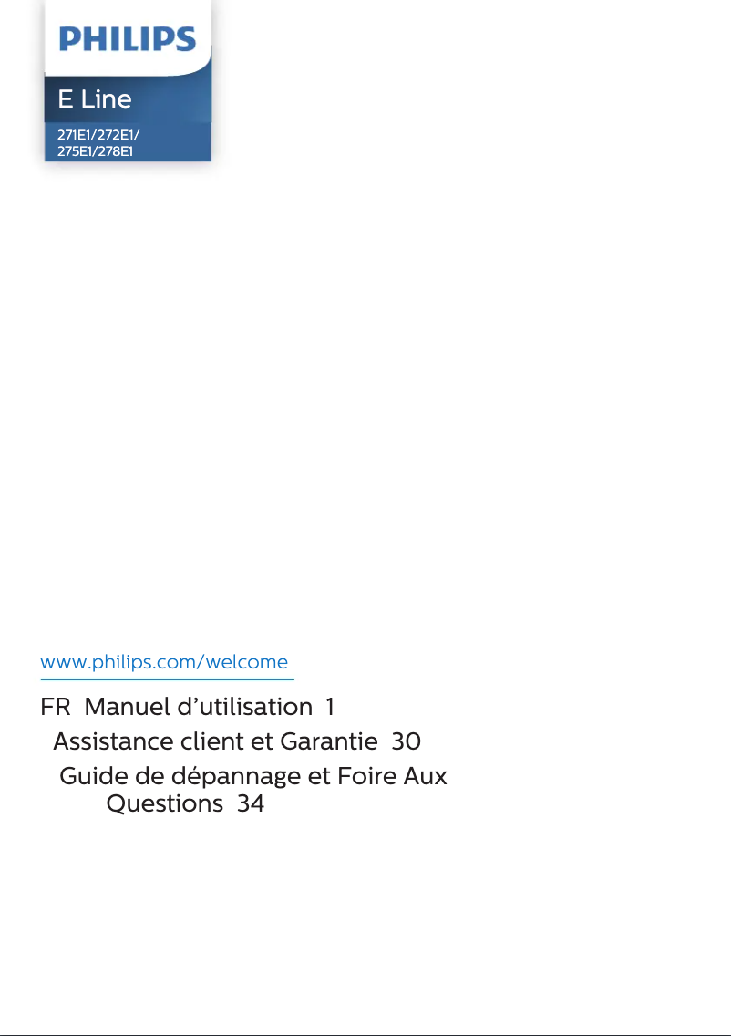 First page image of the manual for 278E1