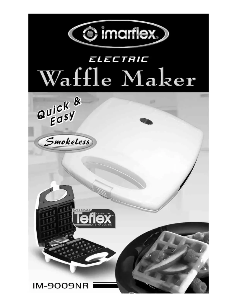 Image de la première page du manuel de l'appareil ISM-9009NR