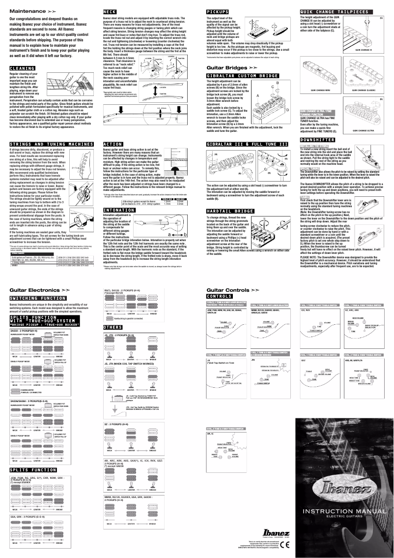 Página 1 del manual Manual de usuario Ibanez SA160FM