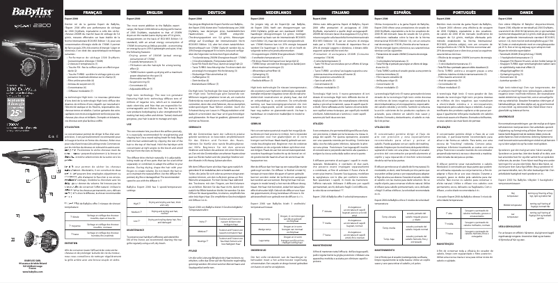 Image de la première page du manuel de l'appareil D361E