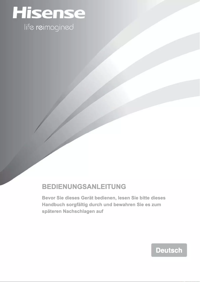 Page 1 de la notice Manuel utilisateur Hisense RS677N4AFC