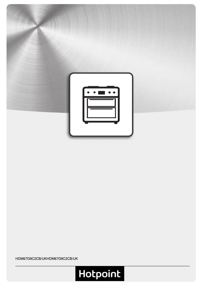 Page n°1 - Mode d'emploi Hotpoint HDM67G9C2CB/UK