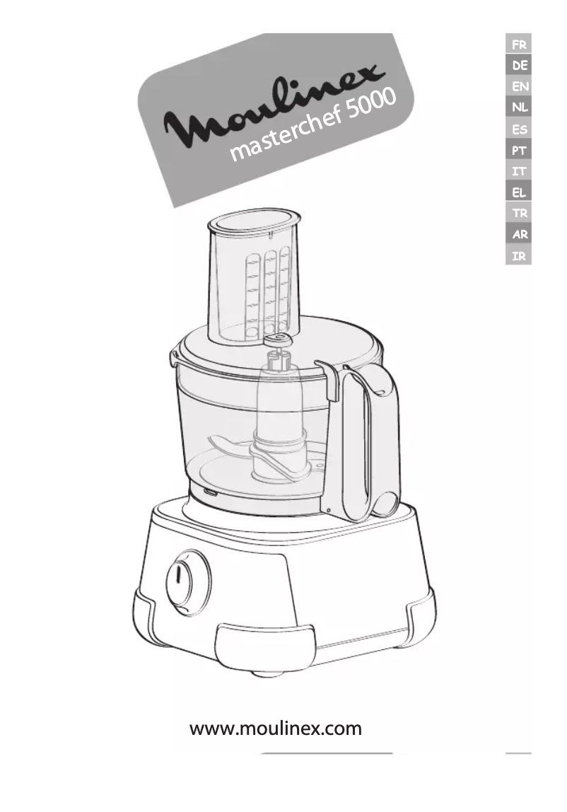 Image de la première page du manuel de l'appareil Masterchef 5000