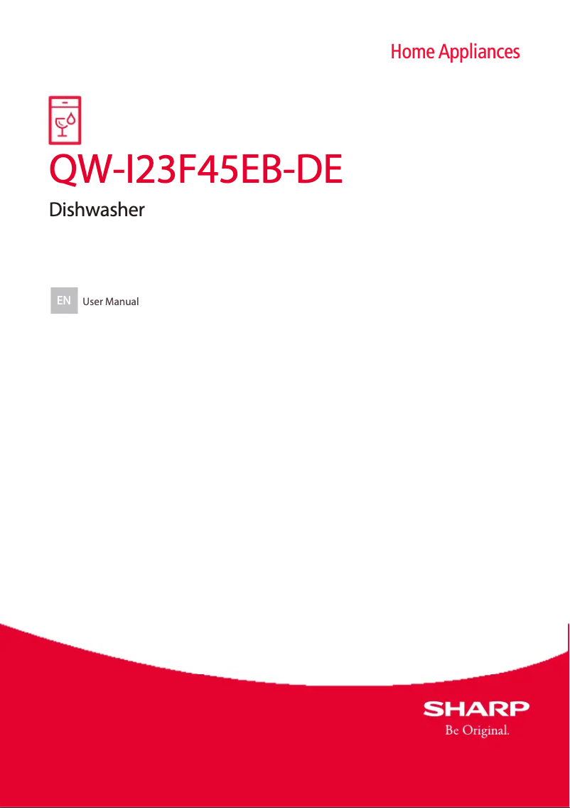 Page n°1 - Manuel utilisateur Sharp QW-I23F45EB-DE