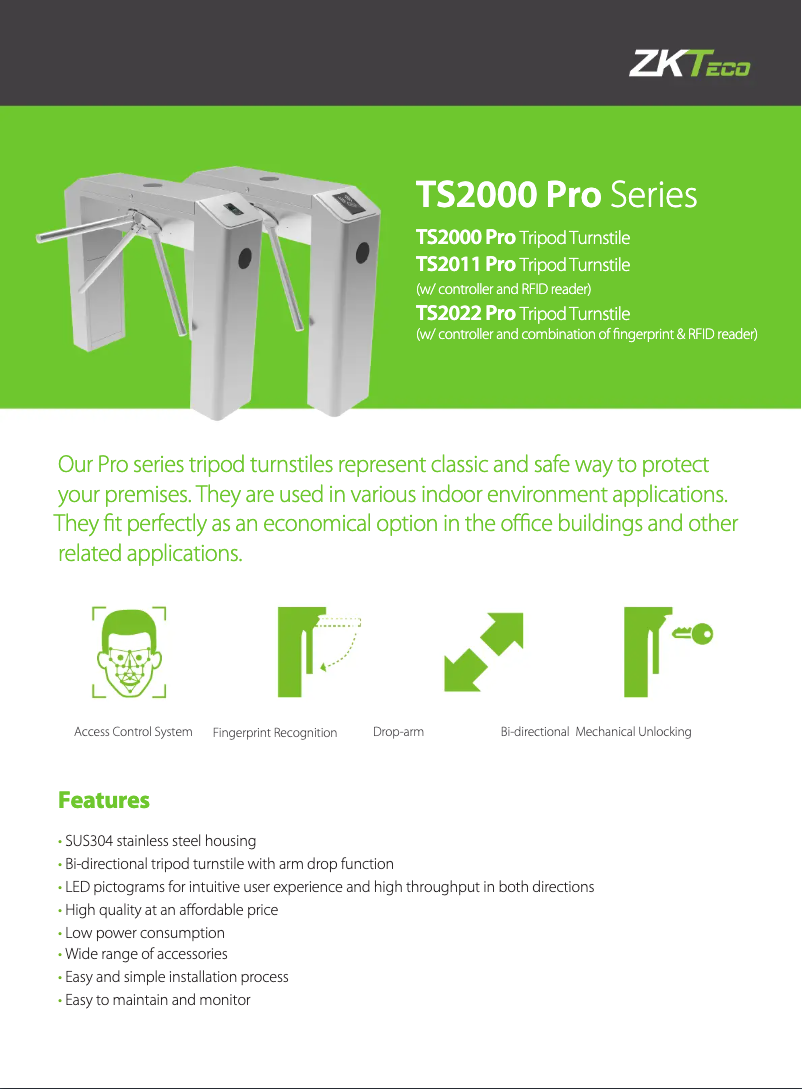 Image de la première page du manuel de l'appareil TS2000 Pro