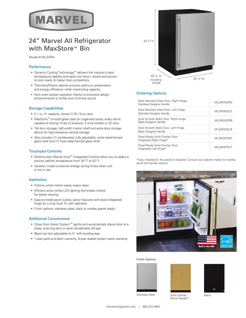 Image de la première page du manuel de l'appareil Professional ML24RAR