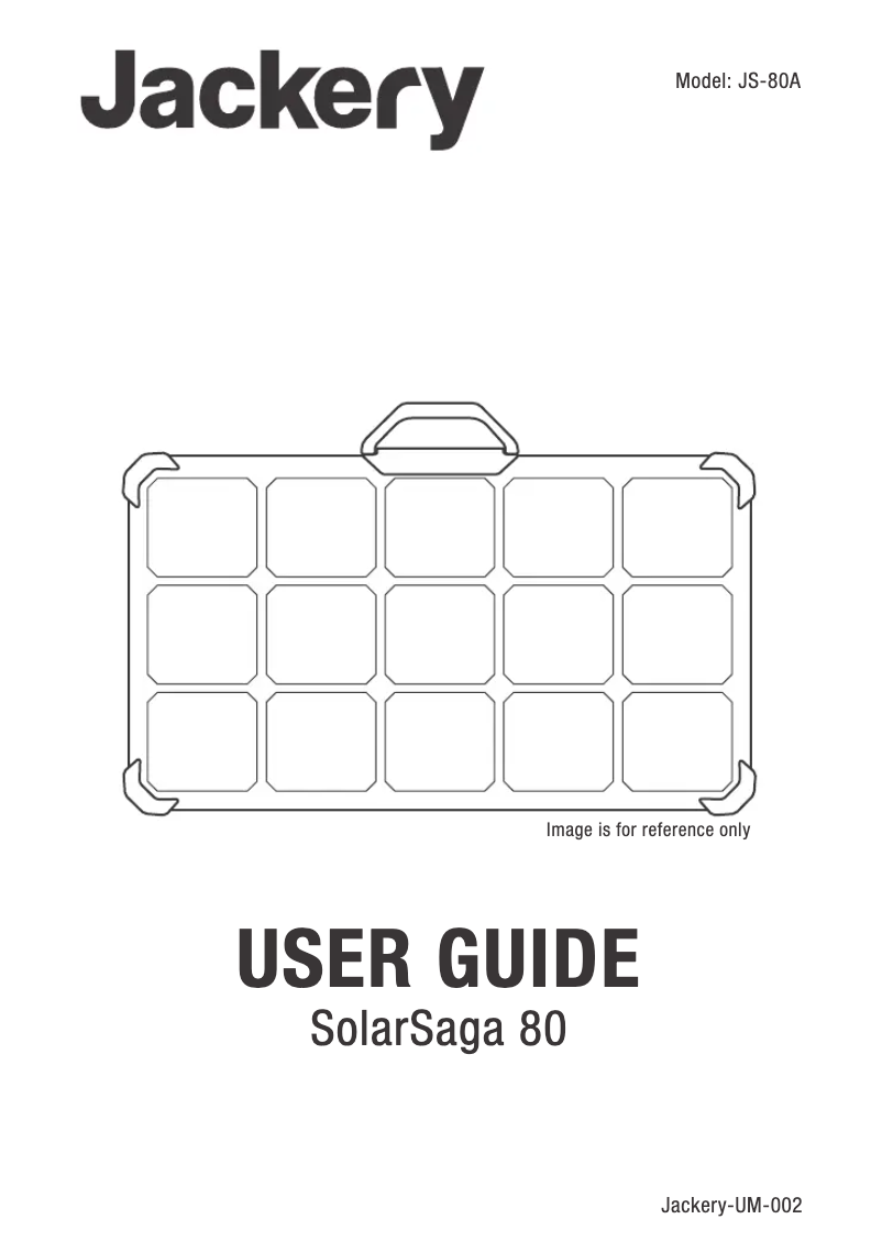 Page n°1 - Manuel utilisateur Jackery Explorer 1500