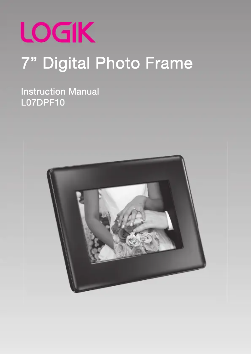 Página 1 del manual Manual de usuario Logik L07DPF10