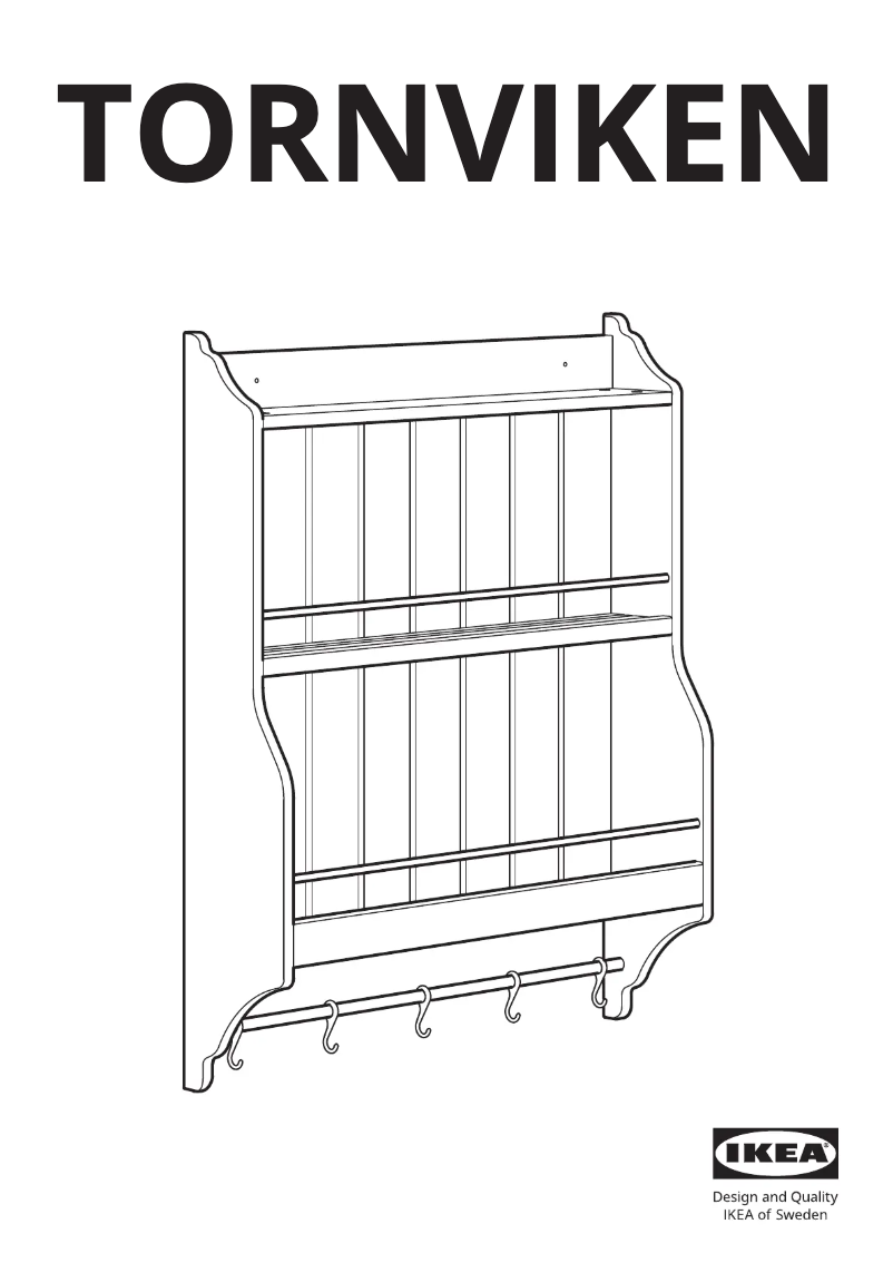 Image de la première page du manuel de l'appareil TORNVIKEN 003.944.22