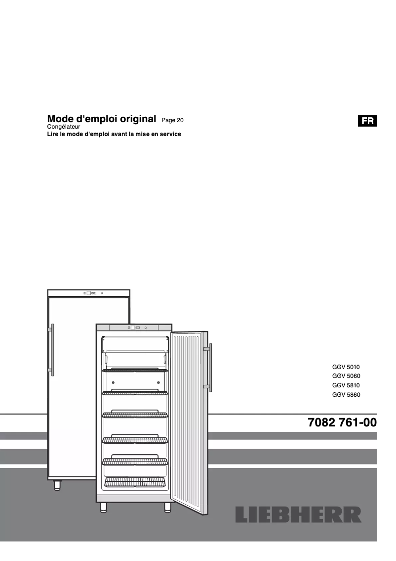 Image de la première page du manuel de l'appareil GGvbs 5060