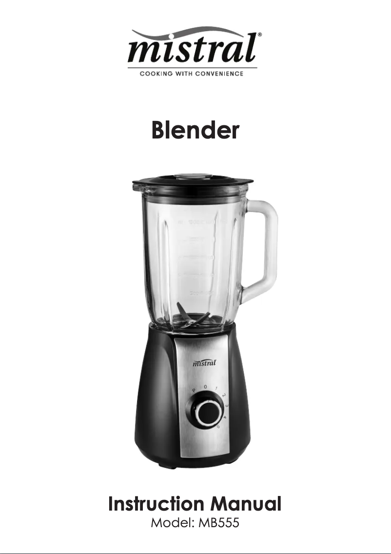 Página 1 del manual Manual de usuario Mistral MB555