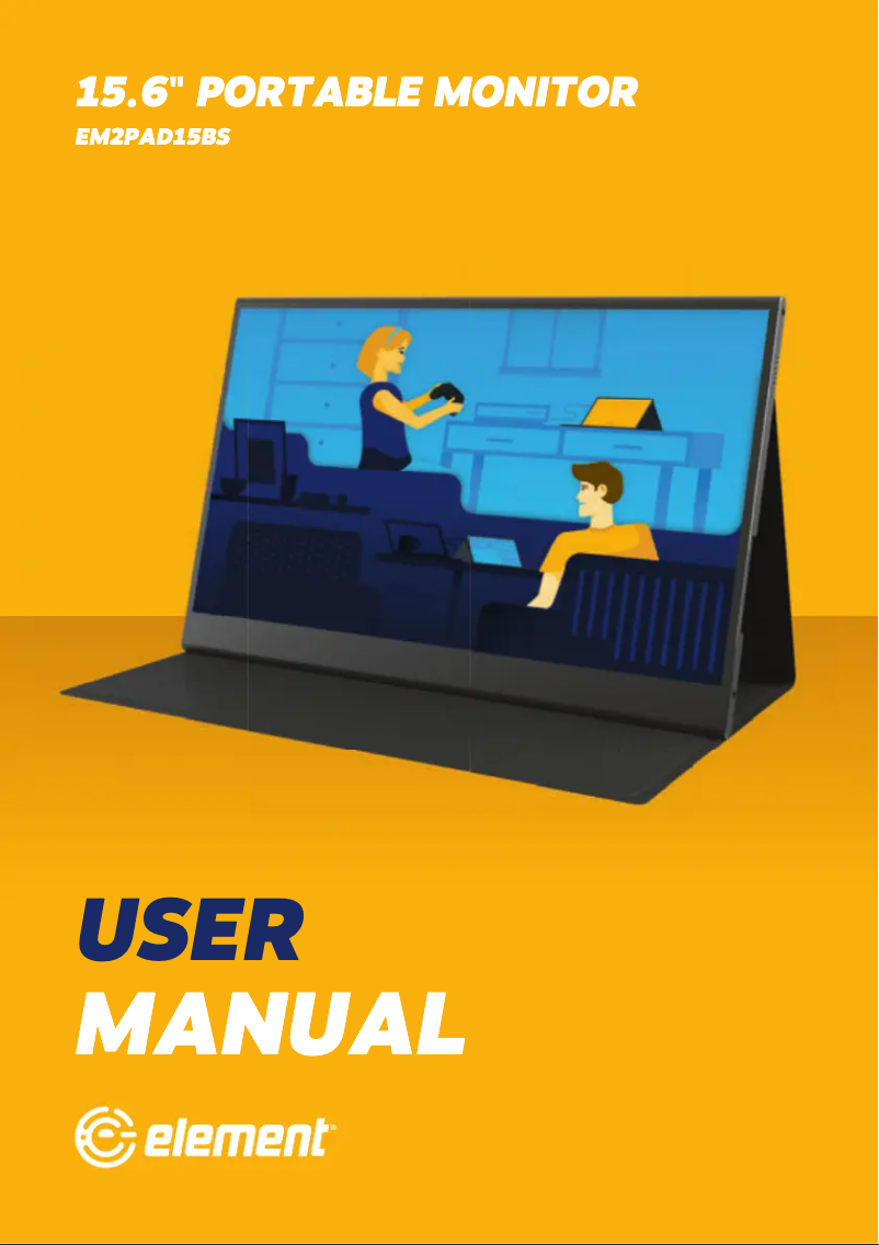 Page 1 de la notice Manuel utilisateur Element EM2PAD15BS