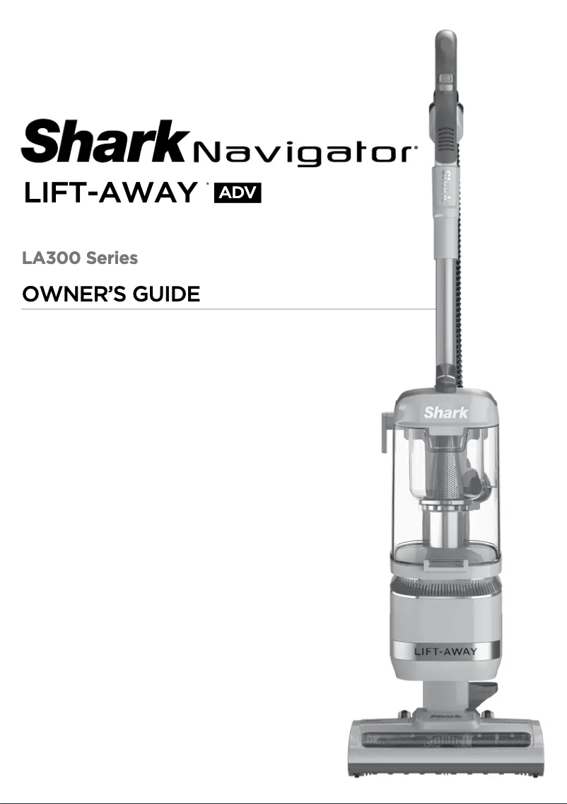 Page 1 de la notice Manuel utilisateur Shark Navigator Lift-Away LA301