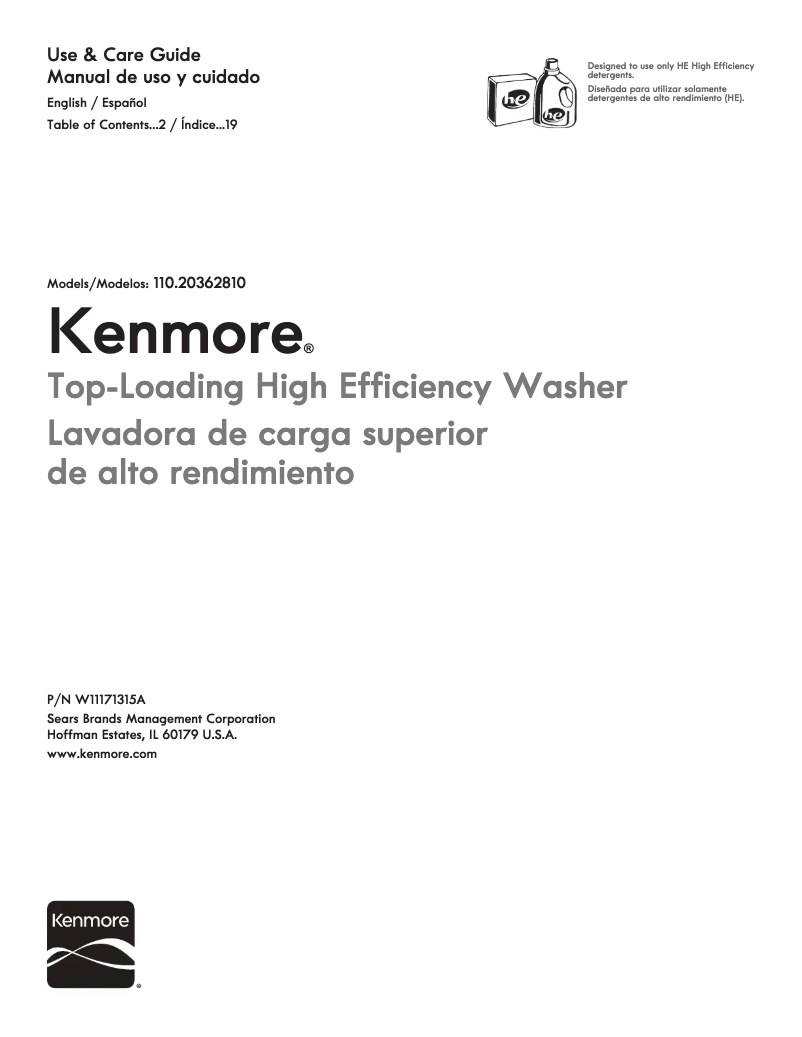 Image de la première page du manuel de l'appareil 20362