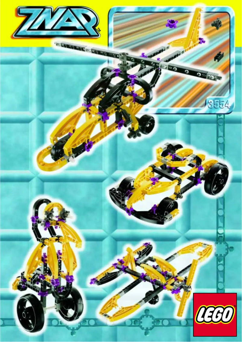 Page n°1 - Manuel utilisateur Lego ZNAP Mini-Constructor Set