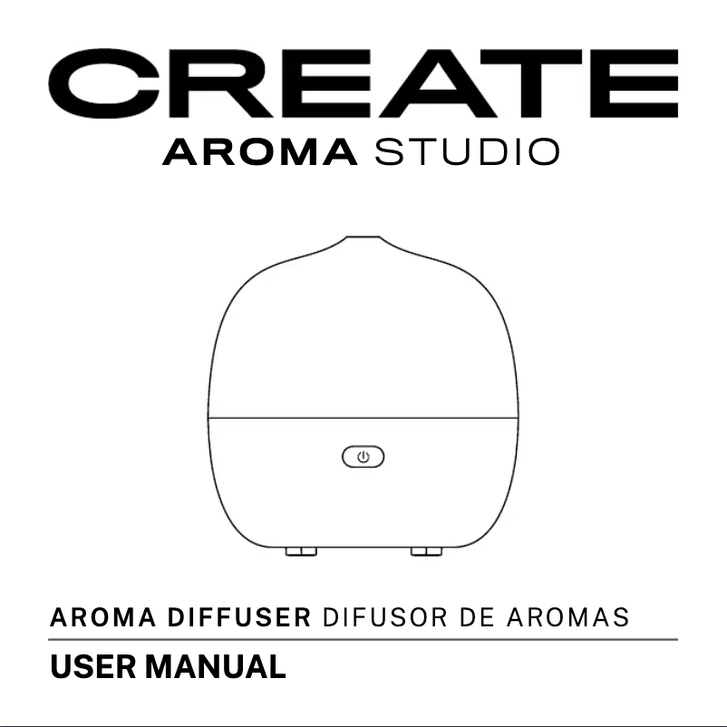 Page n°1 - Manuel utilisateur Create AROMA STUDIO
