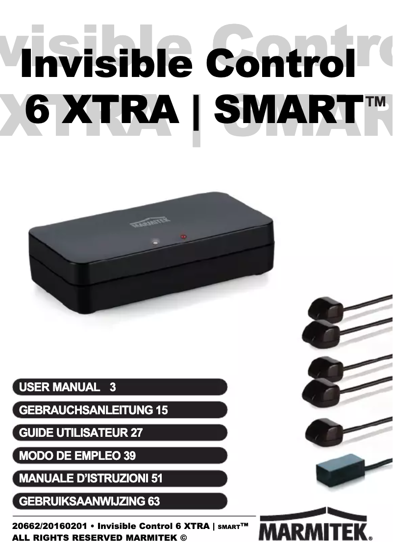 Image de la première page du manuel de l'appareil 6 XTRA SMART