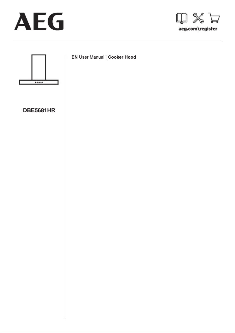 Page 1 de la notice Manuel utilisateur AEG DBE5681HR