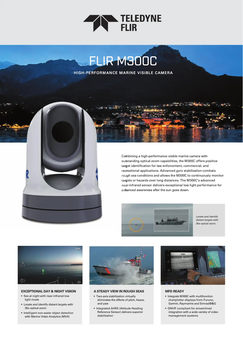 Image de la première page du manuel de l'appareil M300C