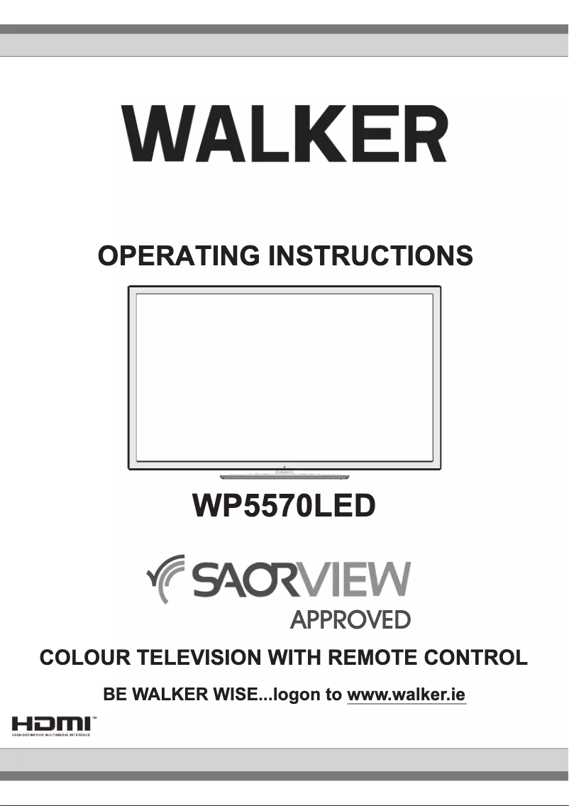 Imagen de la primera página del manual del dispositivo WP5570